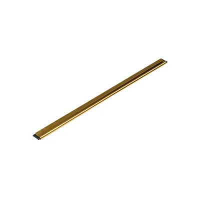 Produktbild von Unger Fensterreinigungs-Schiene mit Weichem Gummi - GoldenClip Messingprofil Unger Fensterreinigungs-Schiene mit Weichem Gummi - GoldenClip Messingprofil