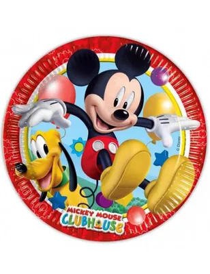 Produktbild von Disney Mickey Mouse Clubhouse 81508, Oval, Papier, Mehrfarbig, 23 cm, 8 Stück(e)
