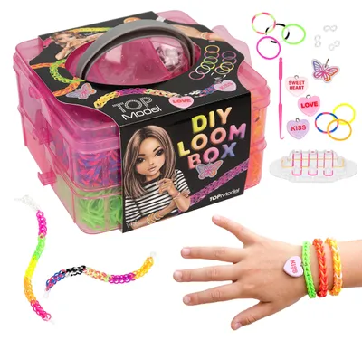 Produktbild von TOPModel 0414124, Anhänger-Bastelset für Kinder, Polypropylen (PP), Eisen, Thermoplastischer Gummi (TPR), Acryl, Polystyrol (PS)