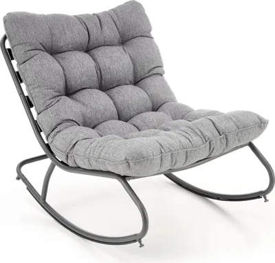Produktbild von Schaukelsessel Zenzi Schwarz Indoor & Outdoor Relaxsessel