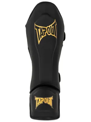 Produktbild von Schienbeinschoner aus Kunstleder (1 Paar) CORREY Black/Gold S/M Tapout