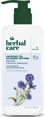 Produktbild von FARMONA Herbal Care Beruhigendes Intimhygiene-Gel mit Kornblume und Milchsäure, 330 ml