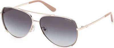 Produktbild von Guess Gu00193 Damen-sonnenbrille Golden  Mann Golden One Size