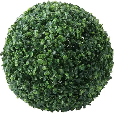 Produktbild von Künstlicher Formschnittball für den Außenbereich, UV-beständig, dekorative Buchsbaumkugeln für Hinterhof, Balkon, Garten, zum Aufhängen bei Hochzeiten und als Heimdekoration
