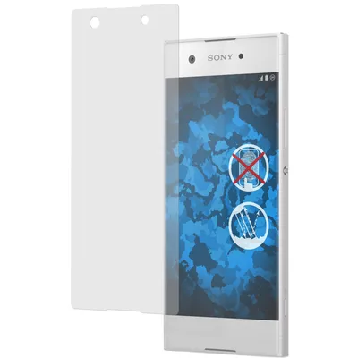 Produktbild von 2er-Pack PhoneNatic Displayschutzfolien matt  kompatibel mit Sony Xperia XA1