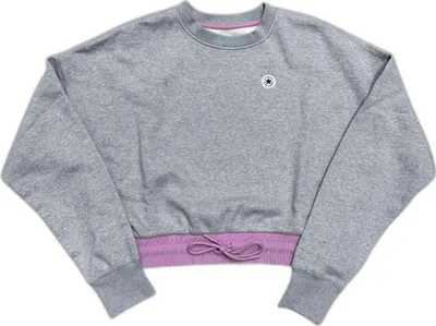 Produktbild von Converse Sweatshirt 10028087-A01 in Grey color size large