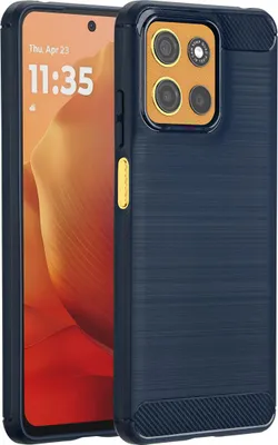 Immagine prodotto di imoshion Cover posteriore spazzolata Motorola Moto G15 / G15 Power - Blu scuro