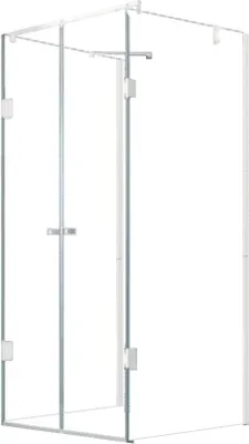 Produktbild von GZH 75x80x75x180 cm Ares U-Duschkabine Weiß