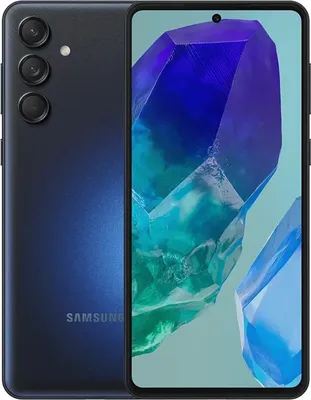 Produktbild von Samsung Galaxy SM-M556EZKAEUE, 17 cm (6.7"), 1080 x 2400 Pixel, 8 GB, 128 GB, 50 MP, Schwarz