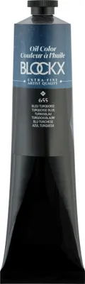Produktbild von Blockx Ölfarbe, Türkisblau - Tube 200ml - Türkisblau 216655BXC