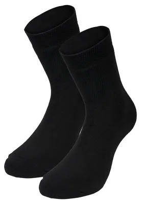 Tobeni 3 Paar Tennis- Sport- und Funktions Socken mit hohem Baumwollanteil und Elasthan Schwarz