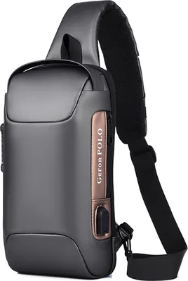 Zdjęcie produktu dla Torba na klatkę piersiową w nowym stylu, torba na ramię, torba sportowa, torba na pasek – wielofunkcyjna torba na ramię dla mężczyzn