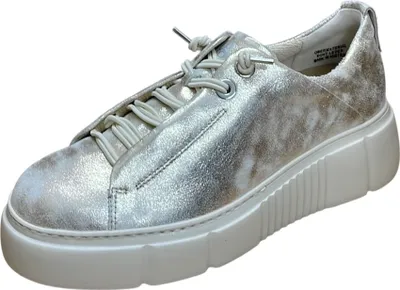 Produktbild von Paul Green Plateau Schnürschuhe Damen 32303034343832 Silber 37 EU