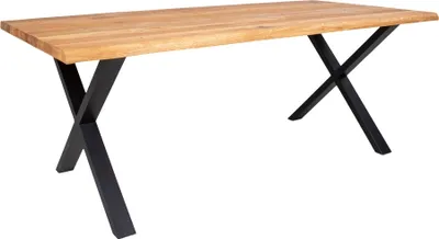 Produktbild von Esstisch >Toulon< in Natur, Eiche-Massiv - 95x75x200cm (BxHxT)