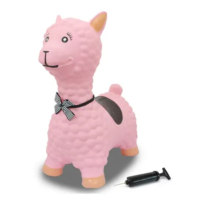Produktbild von Jamara Hüpftier Lama rosa mit Pumpe, 1 Jahr(e), Pink