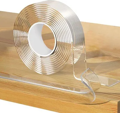 Zdjęcie produktu dla Ibenzoa® Przezroczysta, samoprzylepna listwa ochronna krawędzi, 100 cm x 3 cm x 1 mm – Materiał nanotechnologiczny, antypoślizgowa i nietoksyczna, zabezpieczenie mebli i ochrona dzieci