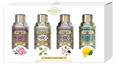 Produktbild von 4711 Floral Collection Eau de Cologne Miniaturenset, 4 Düfte, 4 x 8 ml