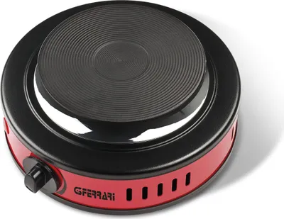 Produktbild von G3 Ferrari Furnèl, Schwarz, Rot, Arbeitsplatte, Versiegelte Platte, Gusseisen, 1 Zone(n), 1 Zone(n)