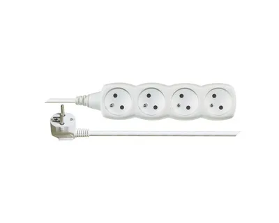 Obrázek produktu pro Prodlužovací kabel Emos se 4 zásuvkami 2m bílá