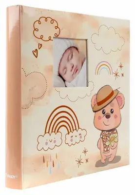 Zdjęcie produktu dla ALBUM dziecięcy DZIECKA kieszeniowy 500 zdjęć 10x15 cm szyty opis FRIENDS 2