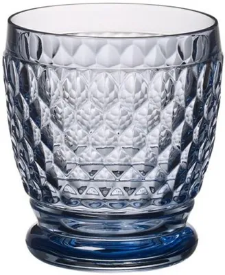 Immagine prodotto di Villeroy & Boch Boston Bicchiere colorato / bicchiere da acqua / bicchiere da succo / bicchiere da cocktail Blu 10cm 200ml