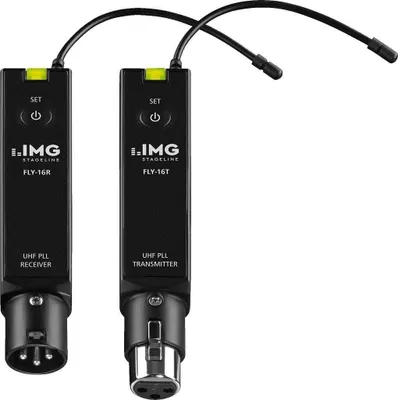 Produktbild von IMG Stageline FLY-16SET Funk-Übertragungsset PA-16-Kanäle, Sender FLY-16T, Empfänger FLY-16R