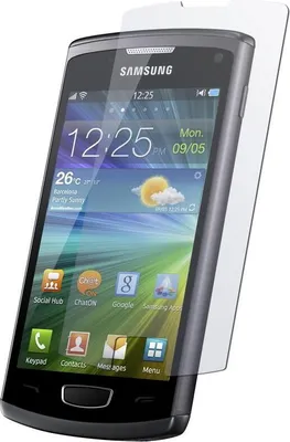 Produktbild von 4er-Pack PhoneNatic Displayschutzfolien matt  kompatibel mit Samsung Galaxy Wave 3