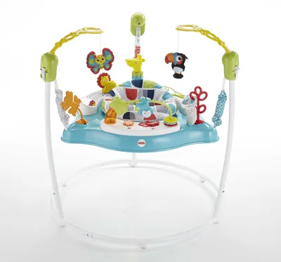 Produktbild von Fisher-Price Tierfreunde Jumperoo, Activity-Center mit Sitz, Baby-Hopser