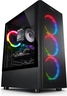 Produktbild von kiebel.de Gaming PC Tornado V AMD Ryzen 7 5700X, 32GB DDR4, NVIDIA RTX 5060 8 GB, 1TB SSD, WLAN, Windows 11, Gaming PC