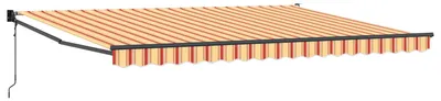 Obrázok produktu pre Markíza Žltá a oranžová 450 x 300 x 165 cm Polyester a kov