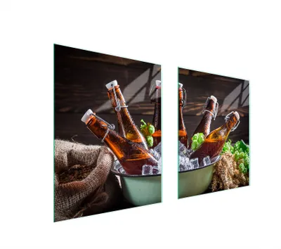 Image de Plaque de protection en verre pour cuisinière 85 x 52 cm