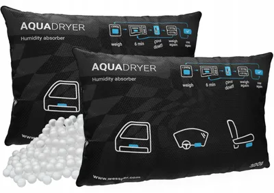 Produktbild von Wessper AquaDryer 2er Pack Luftentfeuchter Auto wiederverwendbar