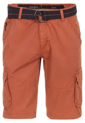 Produktbild von Casa Moda - Herren Bermuda Cargo mit Gürtel (544195700), Größe:32, Farbe:Orange (498)