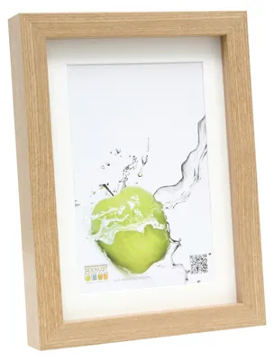 Image de Cadre photo en bois Deknudt S66KH1, couleur naturelle, 30 x 40 cm