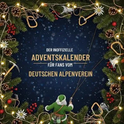 Produktbild von Der inoffizielle Adventskalender für Fans vom Deutschen Alpenverein