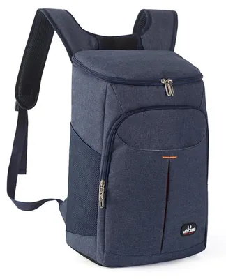Productafbeelding van Koeltas 25 liter, thermische picknicktas, geïsoleerd, blauw, voor buitenshuis