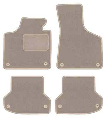 Immagine prodotto di Tappetini in moquette per Audi A3 8P 2003-2011 (hatchback/Sportback/cabrio) – set 4 pezzi, beige, su misura – Wielganizator LUX