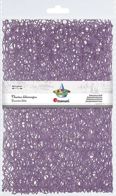 Obrázek produktu pro Dekorační látka, fialová, 60 x 50 cm – Titanum