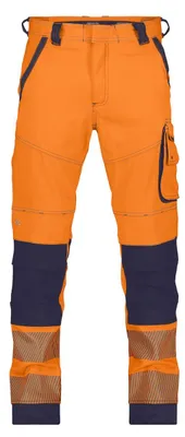 Produktbild von DASSY Warnschutzhose ARUBA Gr. 64 STANDARD  orange/blau