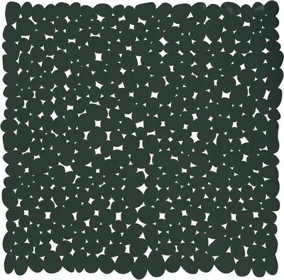 Immagine prodotto di Tappetino da doccia antibatterico verde scuro 53x53 cm, antiscivolo