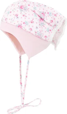 Produktbild von Baby Halstuch - Bindemütze, rosa Döll