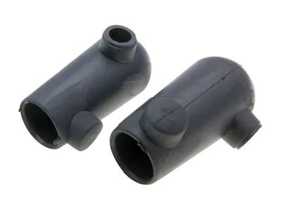 Image de Pied de béquille principale en caoutchouc 19mm pour Vespa ET3, Primavera, 50, 90, 125