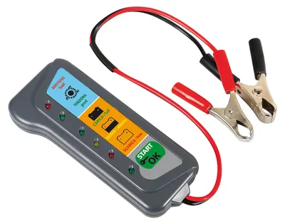 Batterietester 12 V, Ladungs- und Lichtmaschinenprüfung, mehrsprachig