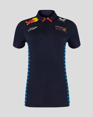 Productafbeelding van Red Bull poloshirt, Castore, Max Verstappen, dames, blauw, maat S
