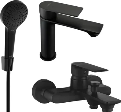 Immagine prodotto di Mexen Royo R05 set da vasca, nero - 72203R05-70