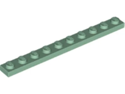 Produktbild von Lego® 1x10 Platten 4477 - 250 Stück Sandgrün