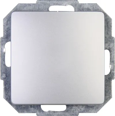Produktbild von Kopp 650620081, Drucktasten-Schalter, Kunststoff, Thermoplast, Matt, Grau, IP20, IK00