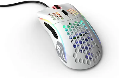 Immagine prodotto di Glorious PC Gaming Race Model D Mouse destro USB Type-A ottico 12000 DPI (GD-GWHITE)
