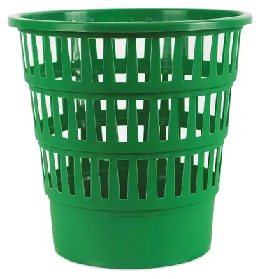 Obrázok produktu pre Odpadkový Koš Perforovaný, 16 L, Pp, Zelený