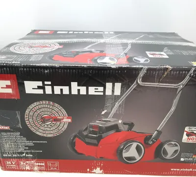 Produktbild von Einhell Vertikutierer Gartengeräte GE SC 351 Li Solo Akku Rasenkultivierung bis 9mm Arbeitstiefe